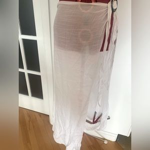 NWOT Sheer White Bathing Suit Cover Up 5$ or 3 for 10$!